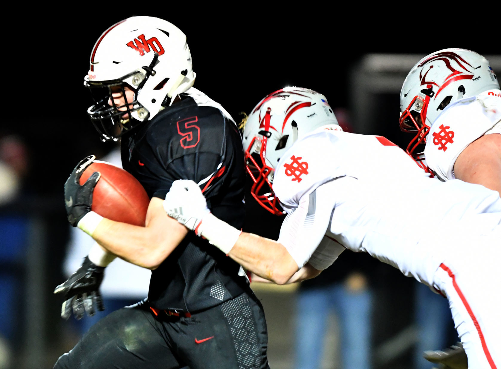 Class 3A second round football